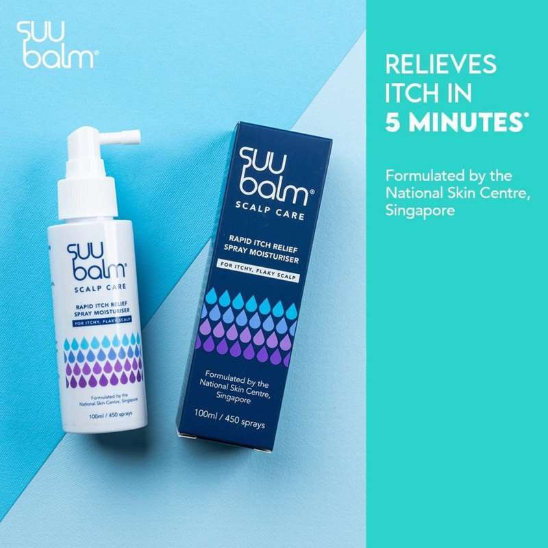 Jual Suu Balm Rapid Itch Relief Scalp Spray Moisturiser (40ml ...