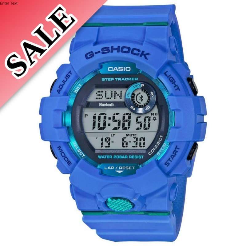 Casio G Shock GBD 800 2DR GShock BLUETOOTH GBD800 2DR Original