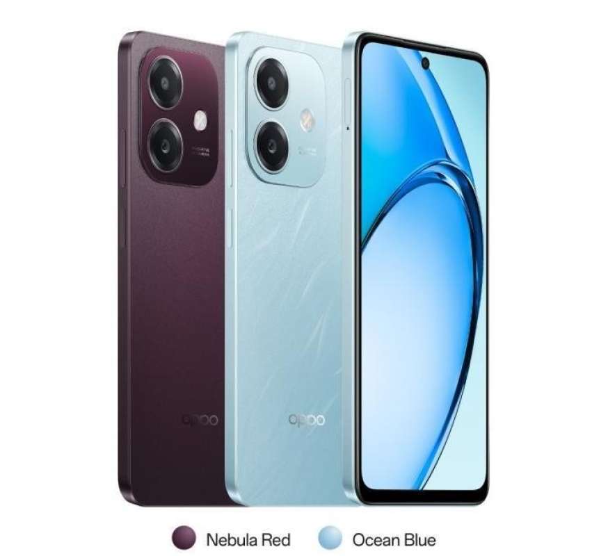 Jual OPPO A3x RAM 8/64 GB Garansi Resmi Original Tahun Biru Di