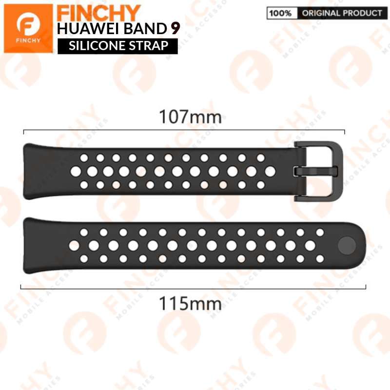 Promo Finchy Silicone Strap HUAWEI Band 9 New Replacement Rubber ...