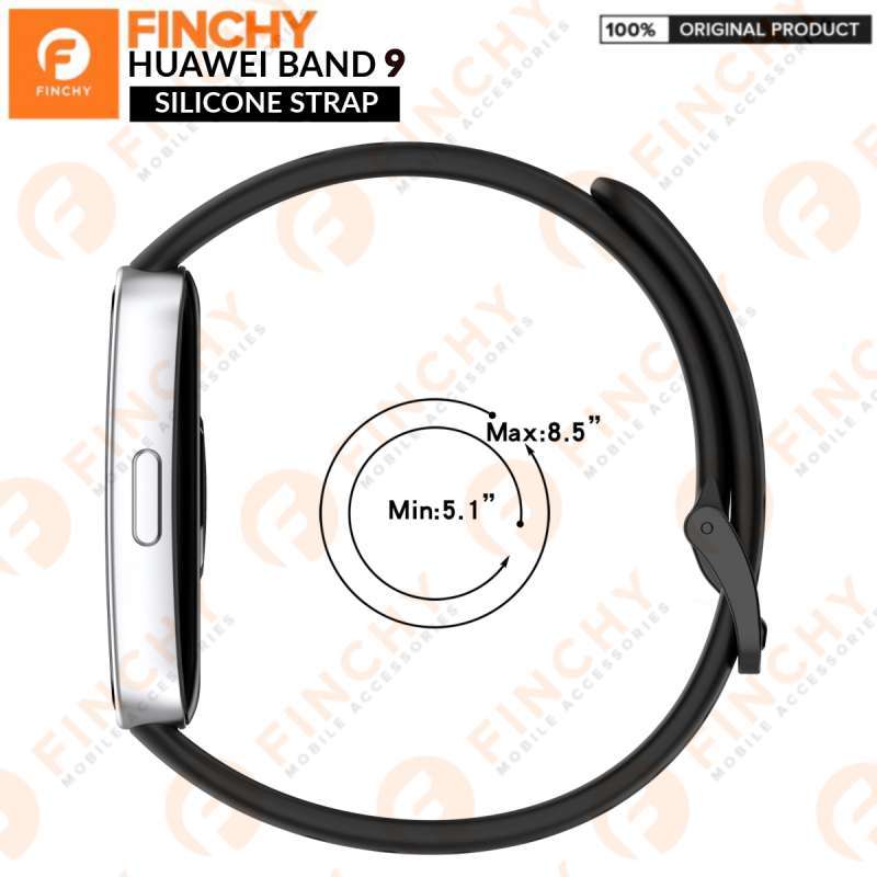 Promo Finchy Silicone Strap HUAWEI Band 9 New Replacement Rubber ...