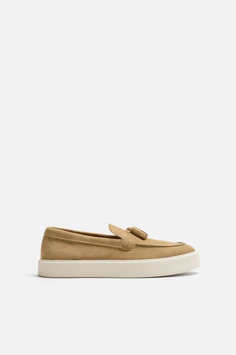 Loafers zara man store