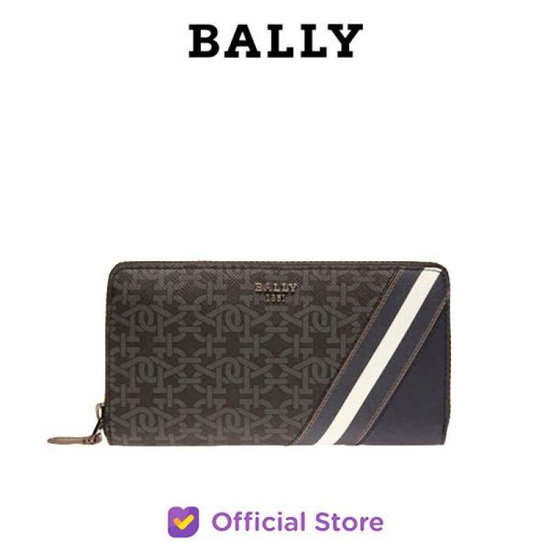 BALLY Balen TPU Travel Wallet Grey