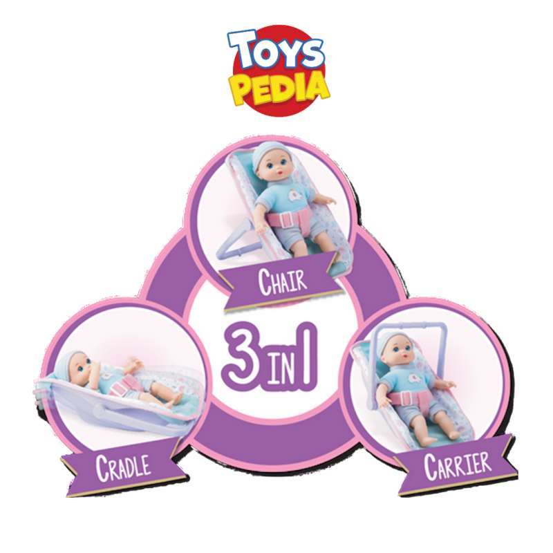 Promo Mainan Boneka Bayi Emco Nubiez Baby Bouncer Seat Diskon