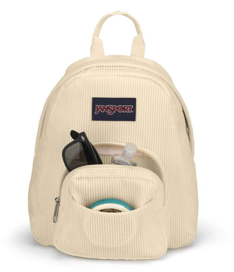JanSport Tas Ransel Mini Backpack Mini Daypack Half Pint Fx Coconut  Corduroy