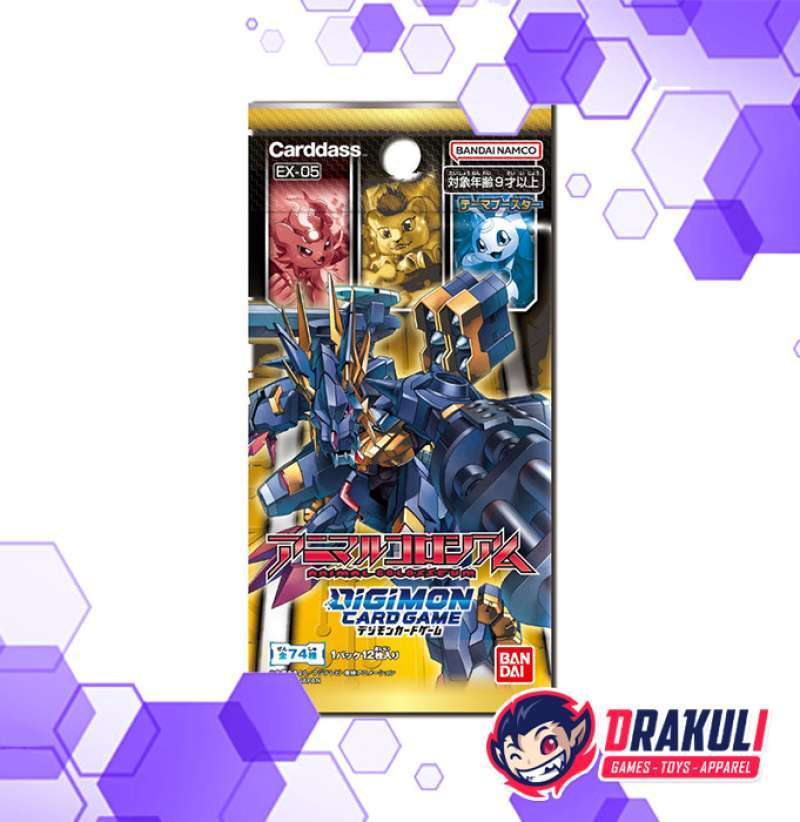 Jual Digimon Card Game Animal Colosseum Booster Pack Ex-05 / Ex05 Di Seller Drakuli Hobbies Flagship Store - Grogol Utara, Kota Jakarta Selatan | Blibli Jual Digimon Card Game Animal Colosseum Booster Pack Ex-05 / Ex05 Di Seller Drakuli Hobbies Flagship Store - Grogol Utara, Kota Jakarta Selatan | Blibli