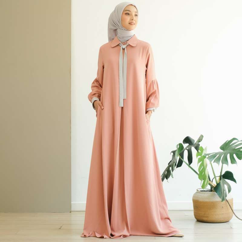 Zoya KAVITA Dress - Gamis Muslim Wanita Wudhu Busui Friendly