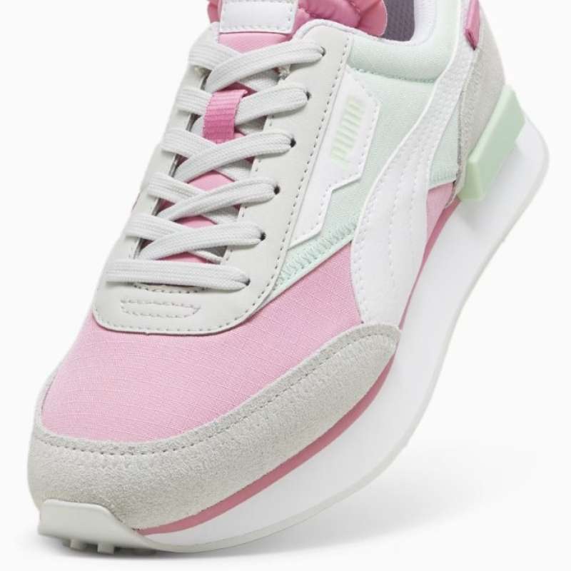 Sepatu Casual Wanita PUMA Future Rider Play On Fast Pink-Fresh 393473 15