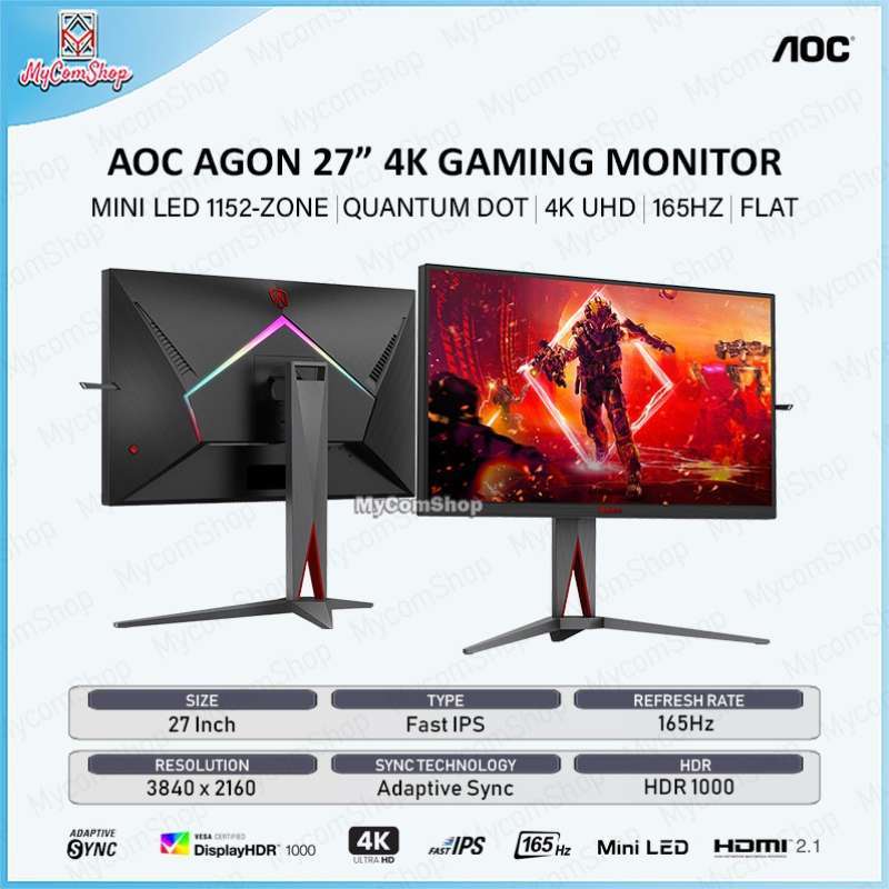 AOC AGON AG275UXM GAMING MONITOR 27