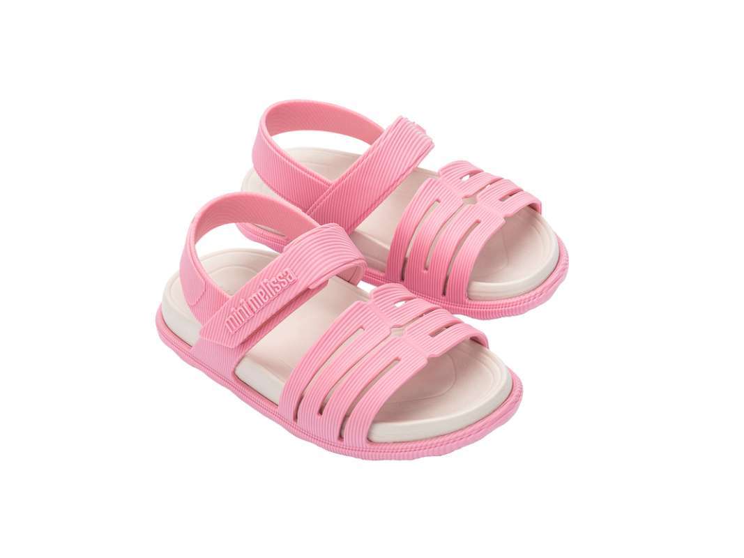 Mini Melissa SS25 Kaiteki Sandal Bb Pink/Beige Sandal Anak Perempuan  (35948BH5880)