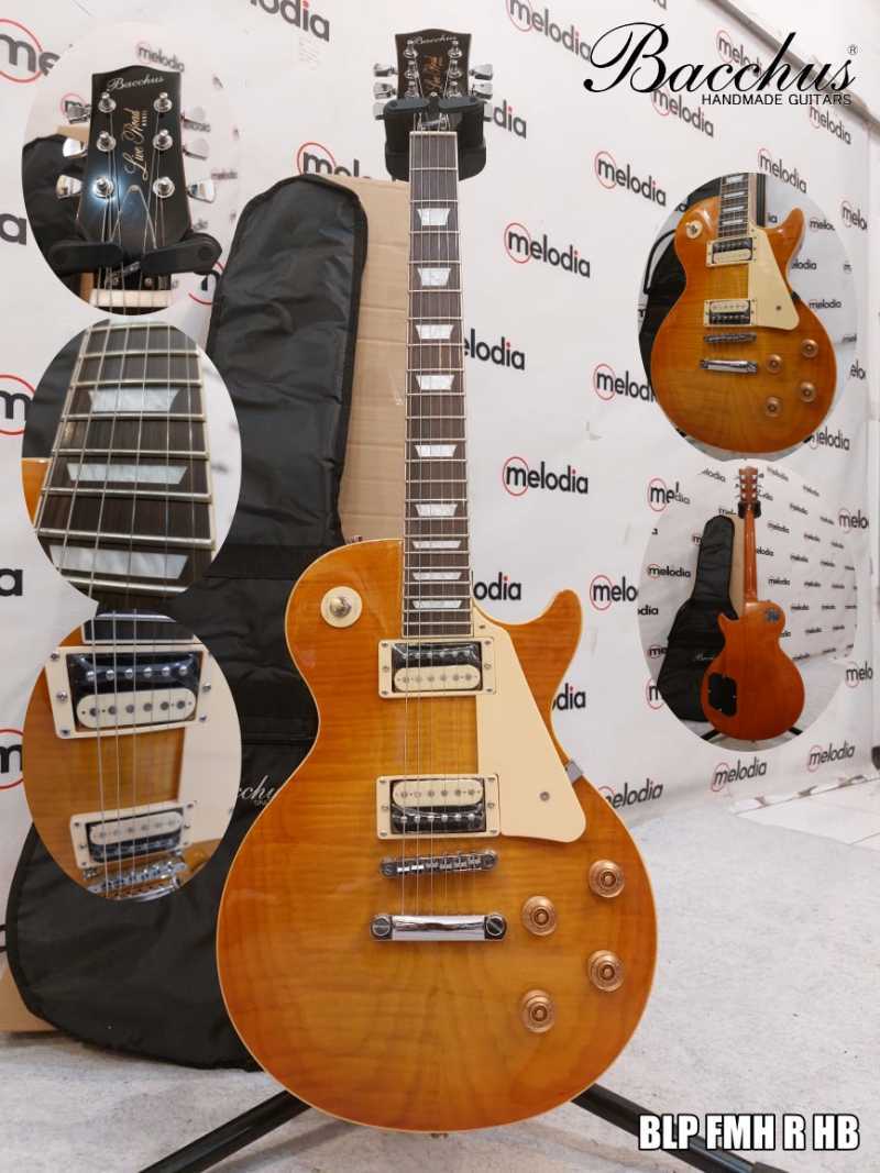 Jual Bacchus Less Paul Fmh R Series Electric Guitar Di Seller