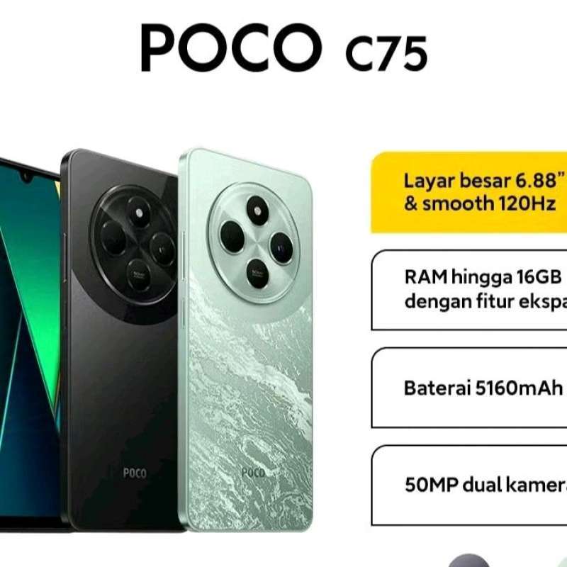poco c75 2個セット　8-256GB Poco C75 8/256 2台セット POCO C75 ブラック 8GB RAM 256GB ROM 4台