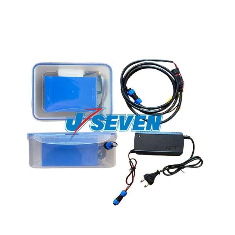Paket Lifepo4 4s 20ah Battery box for fishfinder garmin striker  lowrance hook reveal garmin