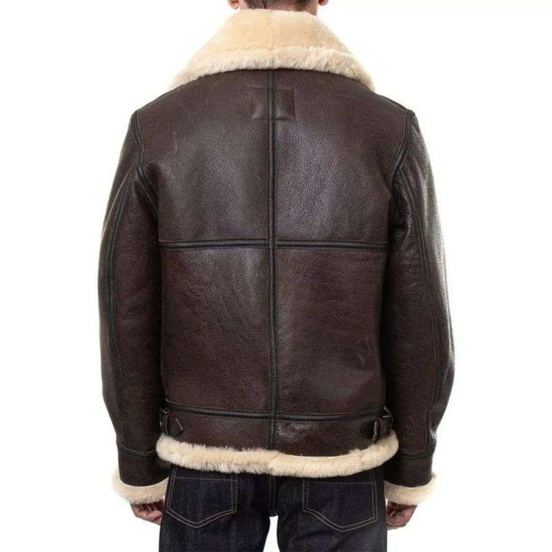 Residen Evil Remake Leon Kennedy Leather Bomber Jaket Bulu Jeket
