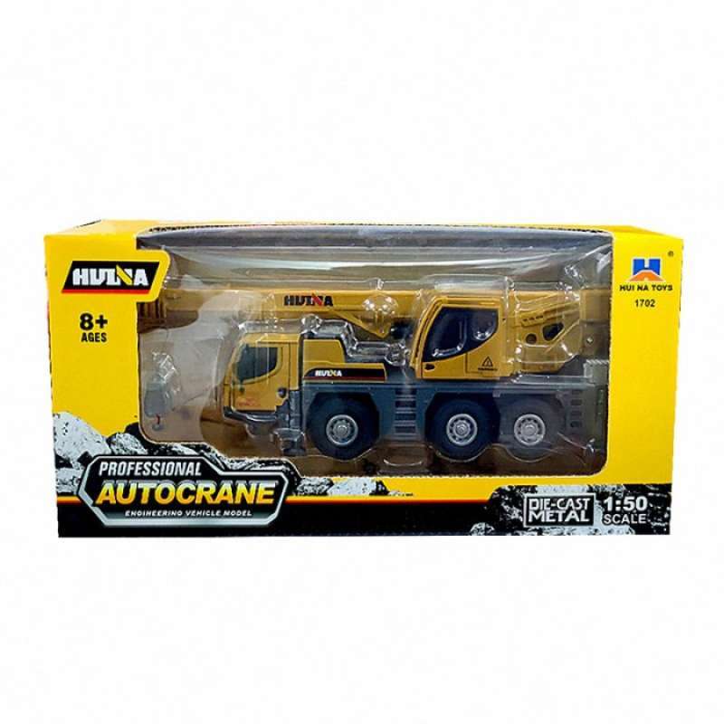 Promo Huina Diecast 1702 Autocrane 1/50 Scale Diskon 3% Di Seller