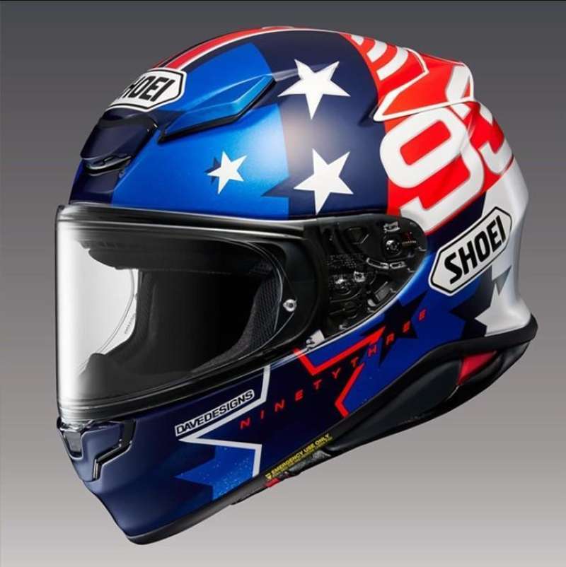 Jual Shoei Z8 Marquez American Spirit Tc-10 Original Di Seller Rc