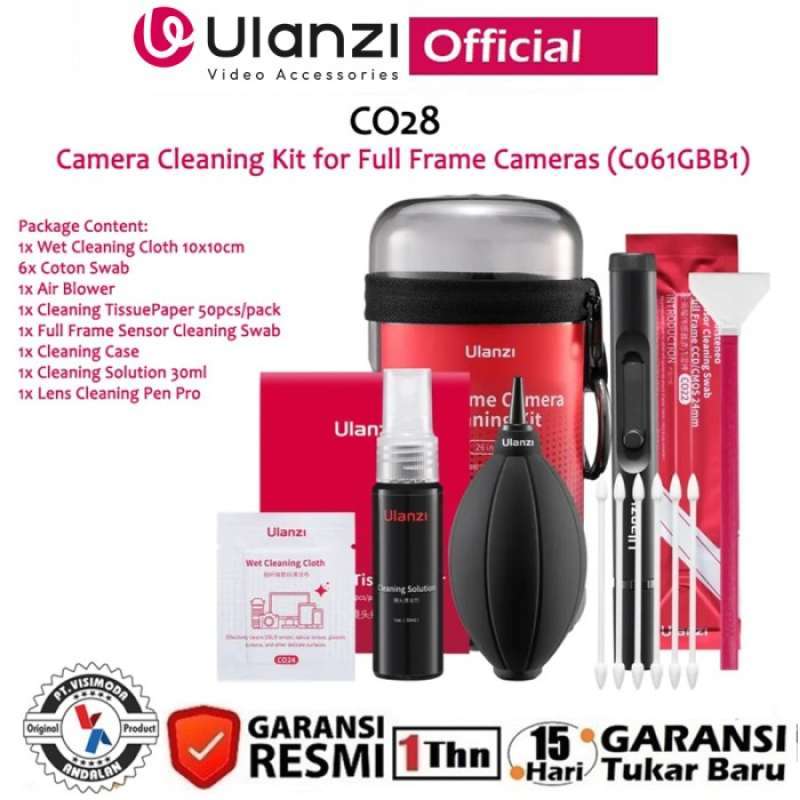 Promo Ulanzi Co28 26 Piece Camera Cleaning Kit For Full Frame
