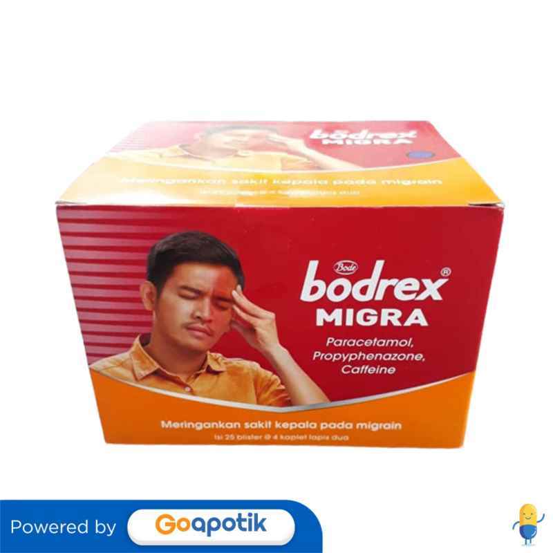 Bdrex Jual Bodrex Migra Box 100 Tablet Di Seller Apotek Macan Mas - Lamper ...