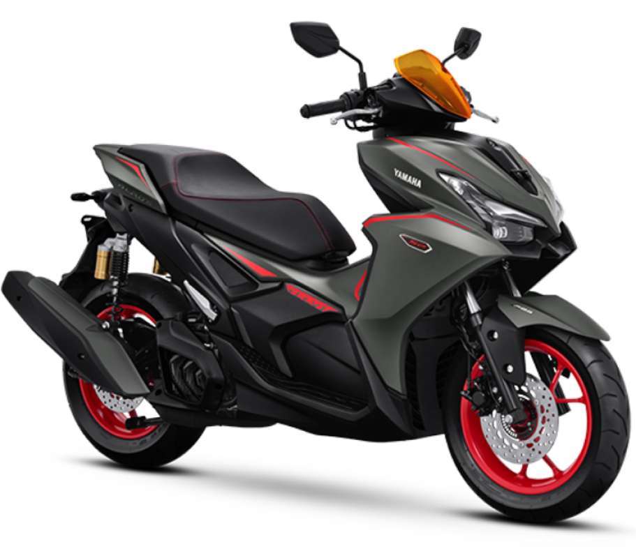 Ilustrasi motor Yamaha Aerox Turbo