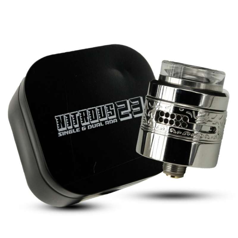 Nitrous 23 Rda Single & Dual 23mm Atomizer Koko Sarang