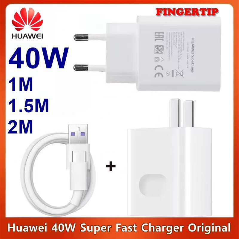 Huawei 40W Max Charger Original Fast Charging Kabel 5A SuperCharge