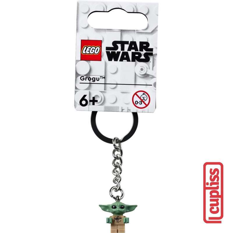 Jual LEGO Keychain 854187 Grogu Baby Yoda Star Wars Key Chain - Main Image