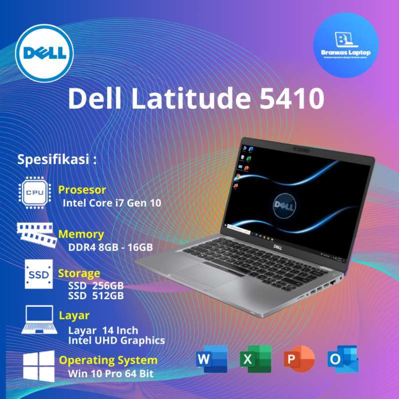 Core I7 Dell Latitude 5410 8gb Dell Latitude 5410 Dell I7 10th