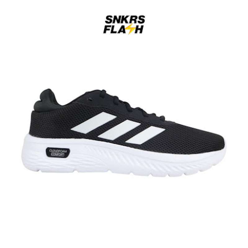 Sepatu Casual Pria ADIDAS CLOUDFOAM COMFY CORE BLACK IH2973