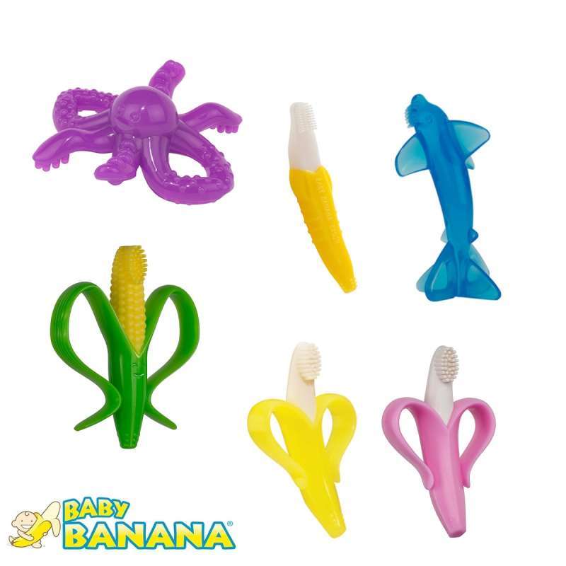 Teething Toys Banana Toothbrush Teether Banana Toy Big W Banana
