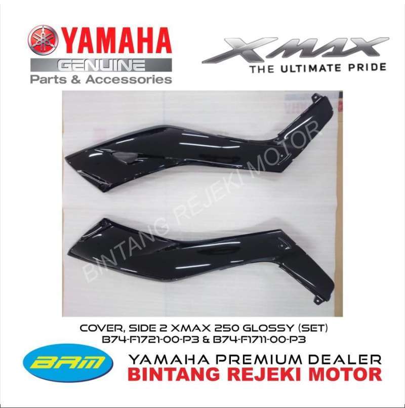 X-MAX サイドカウル 左右 B74-F1711-00/B74-F1721-00 ヤマハ 純正 サイドカバー XMAX CZD300 B74-F1711-00 B74-F1721-00 【中古】 14 バイク X-MAX サイドカウル 左右 B74-F1711-00/B74-F1721-00 ヤマハ