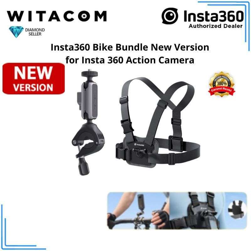 WITACOM Insta360 Bike Bundle New Version for Insta 360 Action Camera
