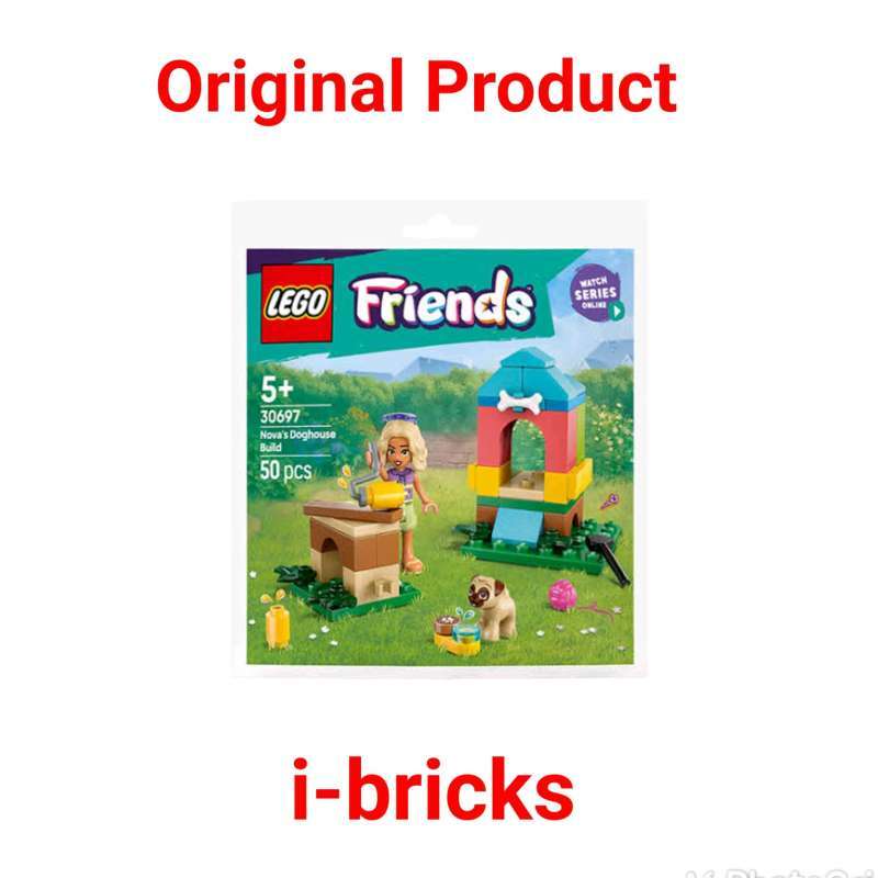 Lego Friends Polybag 30697 Nova Doghouse Build