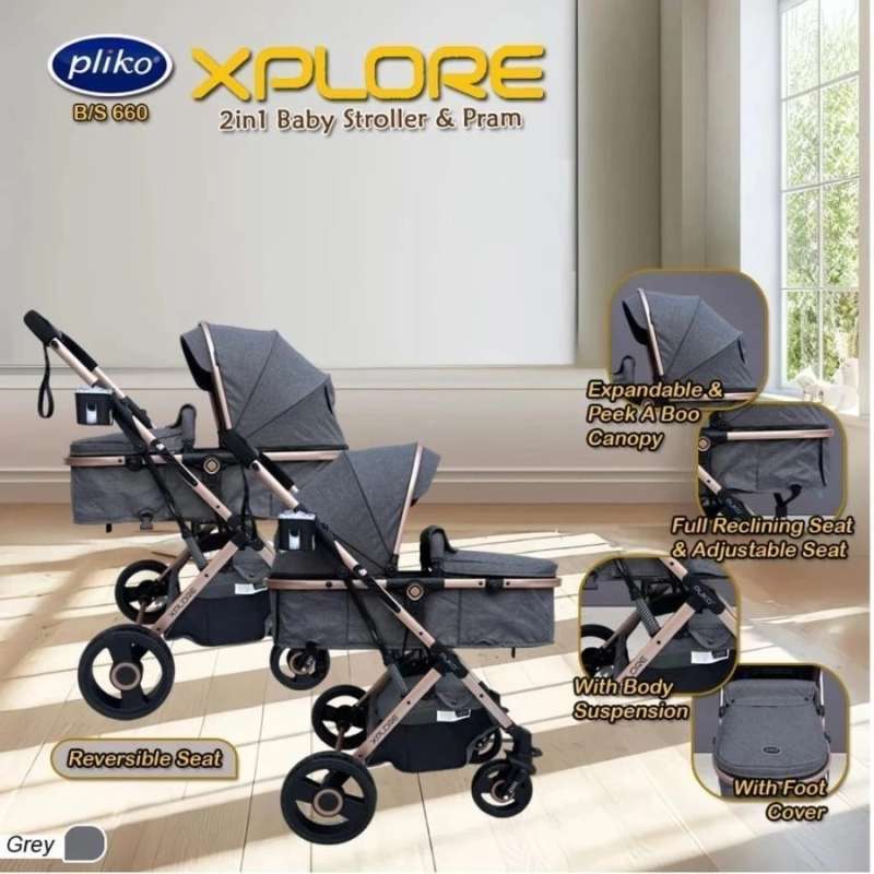 Double Buggy Baby Elegance Cupla Duo Twin Baby Elegance Cupla Duo