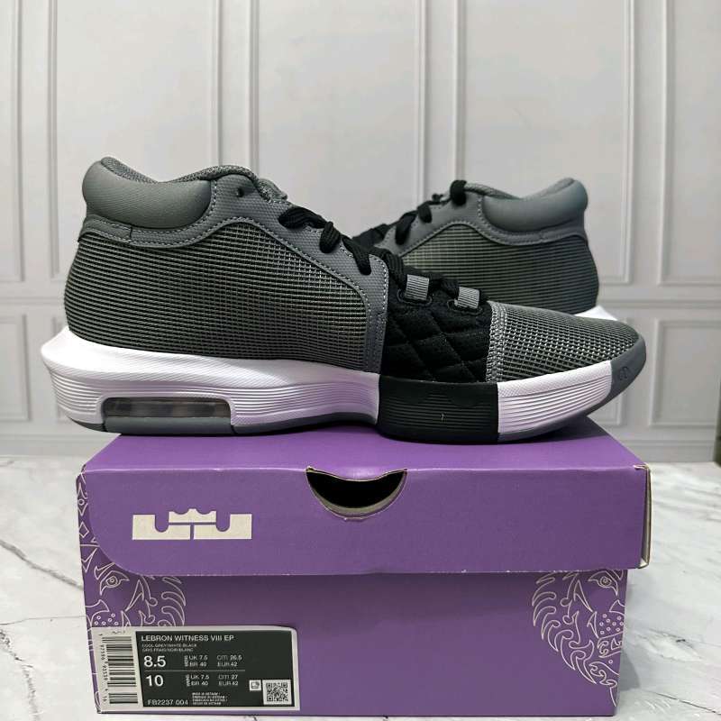NIKE LEBRON WITNESS VIII EP BASKET FOR MENS ORIGINAL BNIB (FB2237 004)
