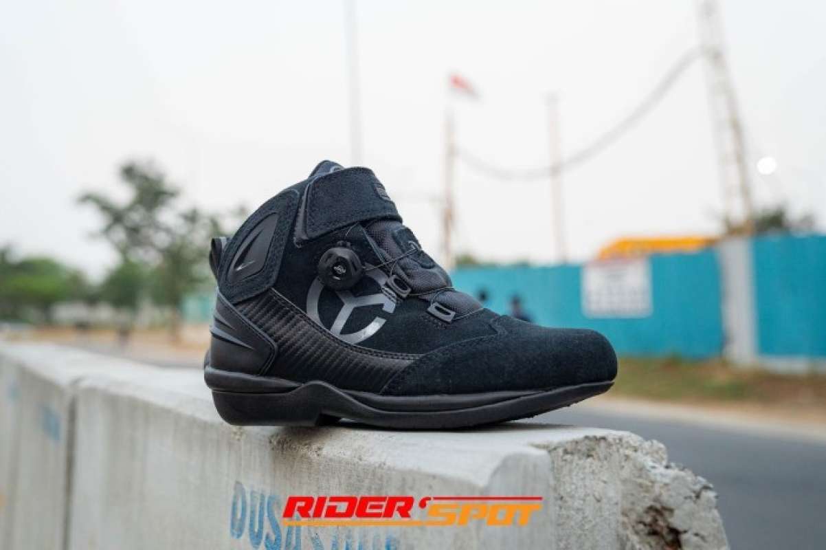 イエローコーン スニーカーブーツ YC YS-002ライディングシューズ GM 43 メンズ 27.0 cm Jual Riding Shoes Yellowcorn Ys-003 Gunmetal &frasl; Sepatu Yellow Corn