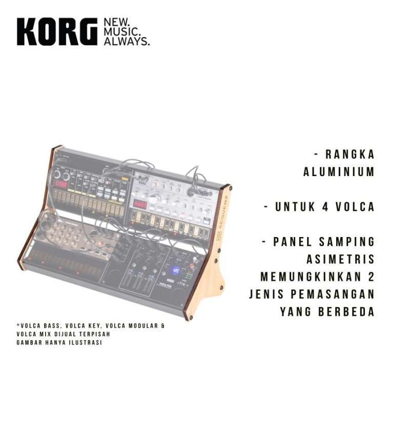 Volca Rack Promo Rak Instrumen Analog Korg Volca Rack 2x2 Diskon 11% Di Seller ...