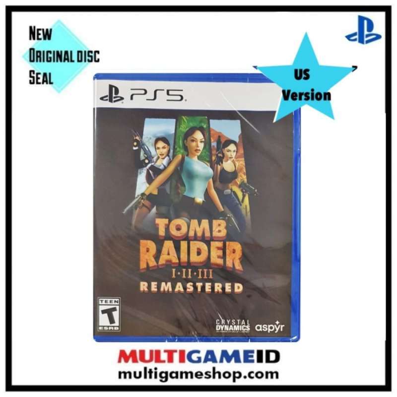 PS5 Tomb Raider 1-3 Remastered English US Version