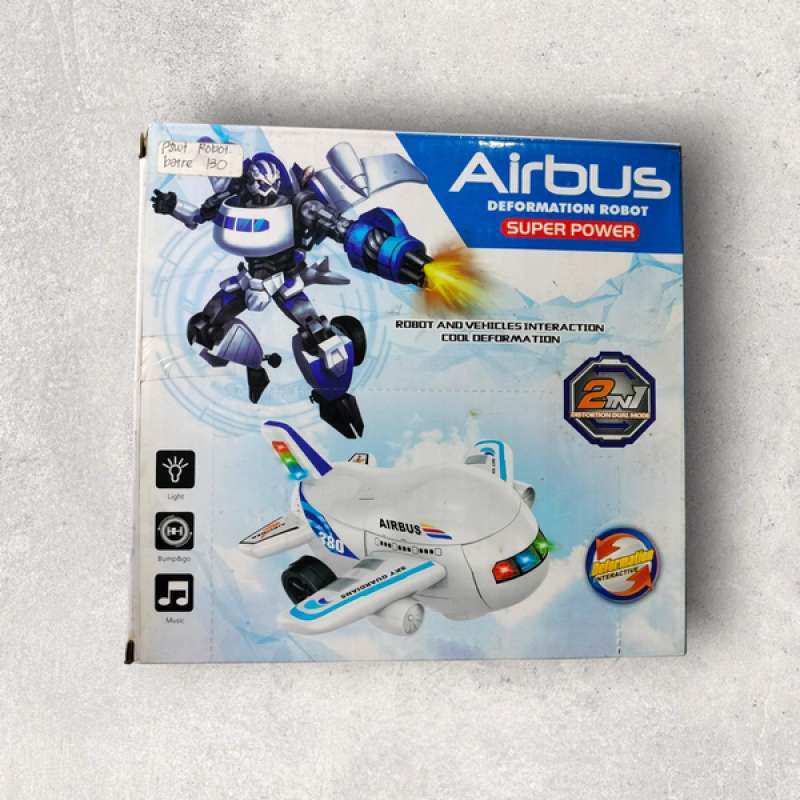 MAINAN ANAK AIRBUS DEFORMATION ROBOT PR 17349(T)