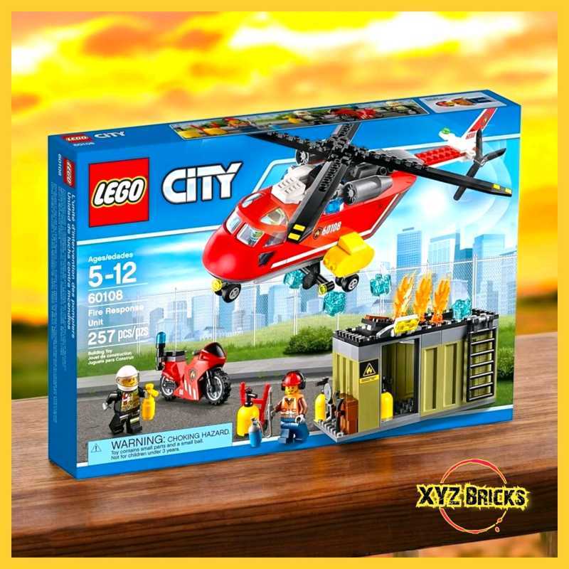 Jual LEGO 60108 City Fire Response Unit Di Seller Xyz-bricks
