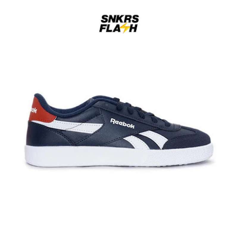 Promo Sepatu Casual Pria Reebok Smash Edge Navy White C00216904