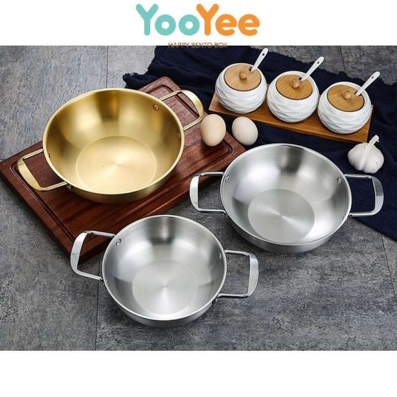 Panci Ramyon Promo Yooyee Panci Ramen Korea Ukuran 20cm Noodle Pot Stainless / Panci ...