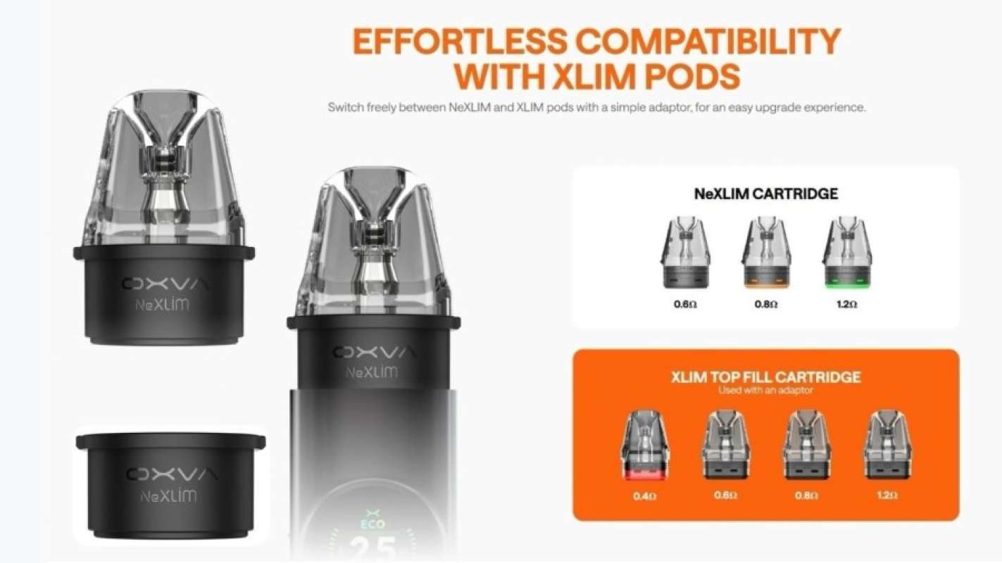 Oxva Nexlim Adapter Cartridge Catridge Adaptor Aksesoris Accessory Vape Xlim