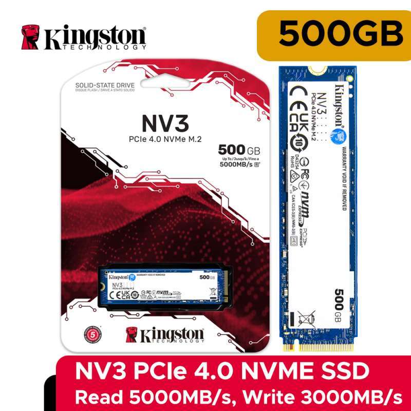 Kingston Harga Ssd M2 500gb SSD Kingston NV3 500GB NVME KANA
