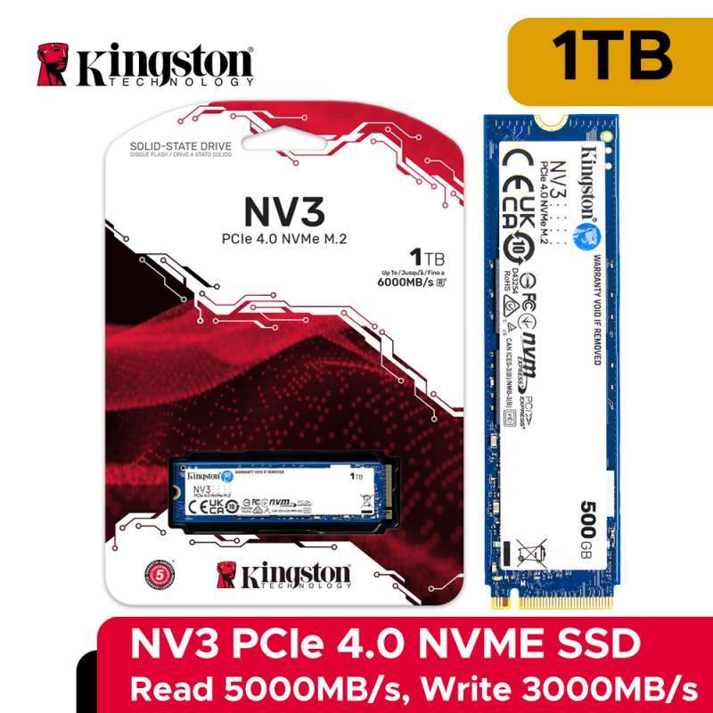 Kingston 1t Nvme Ssd 1tb Ssd Kingston Disco SSD SNV2S De 1TB NVMe