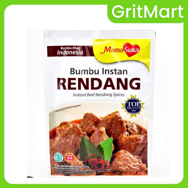 Mamasuka Bumbu Rendang 25 Gr Gratis Ongkir 🔥 Harga Murah Mei 2026