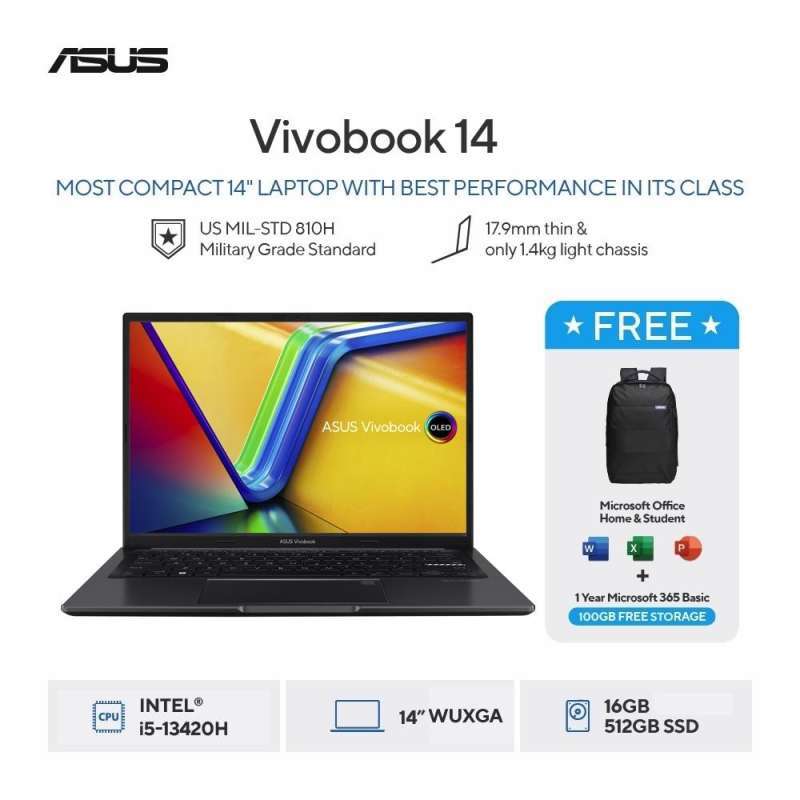 Asus Vivobook Intel Uhd Graphics 14 Laptop With Highest Ram And
