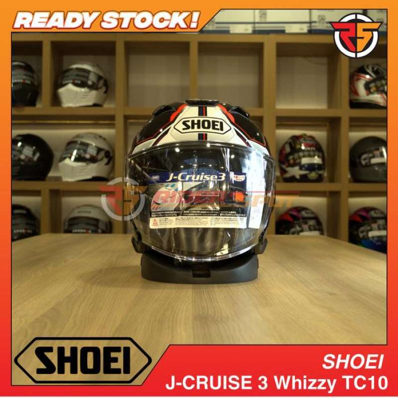 Open Face Helm Shoei Half Face Original Jual Helm Motor Shoei J