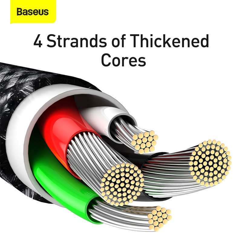 Jual Baseus Tungsten Gold Fast Charging Data Cable USB To Ip 2.4a 1m Di ...