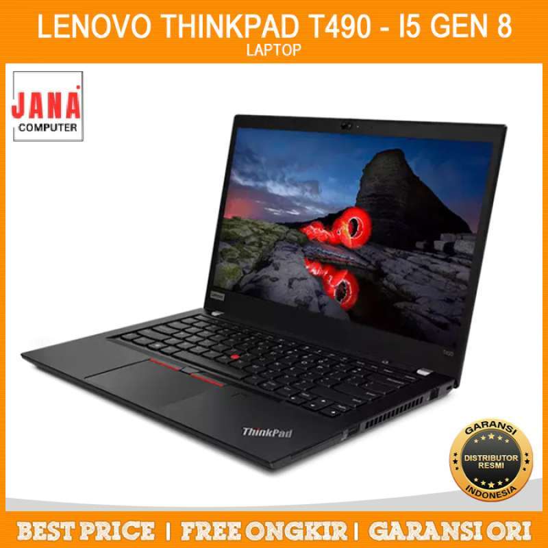 LAPTOP LENOVO THINKPAD T490 Intel Core i5 Gen 8th 8GB 256GB 14