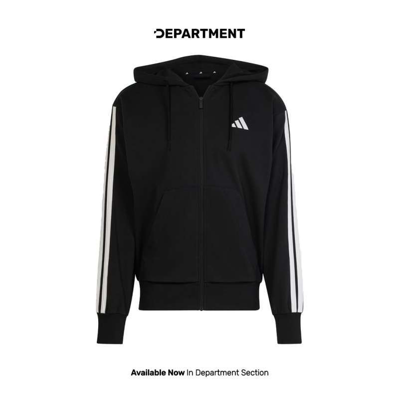 Jual Hoodie Pria adidas Essentials 3-stripes French Terry Jd1877